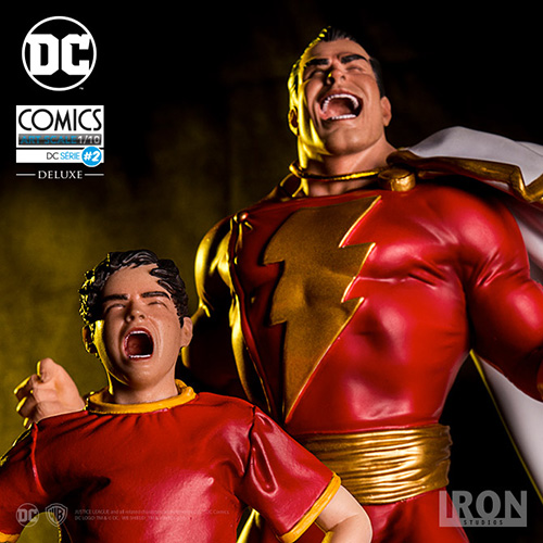 1/10 DC COMICS - SHAZAM E BILLY BATSON ART STATUE
