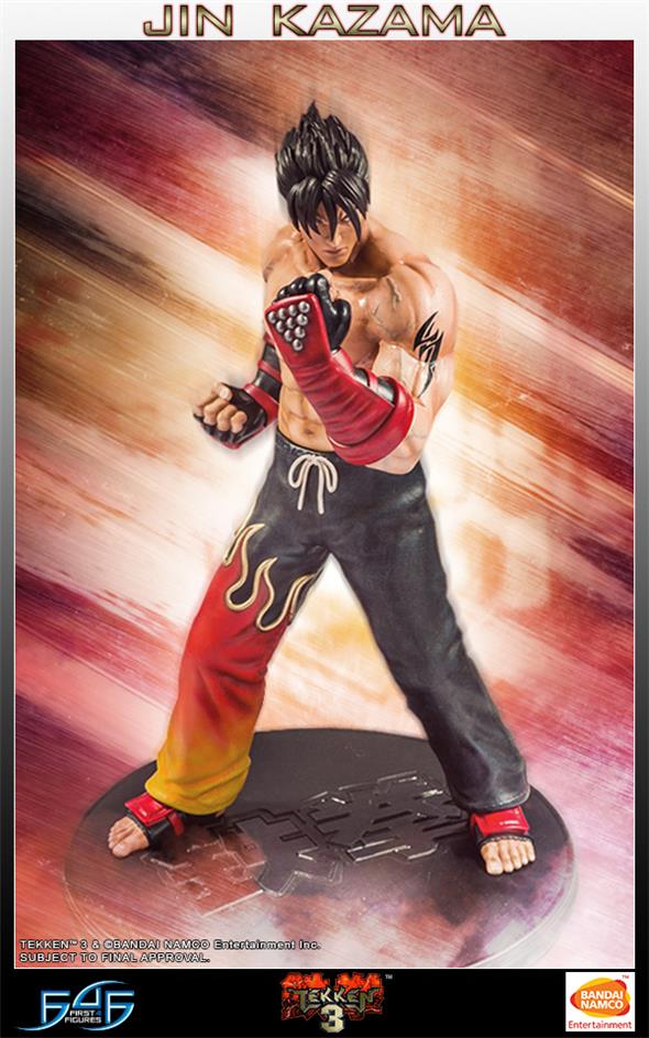 TEKKEN 3 - JIN KAZAMA STATUE