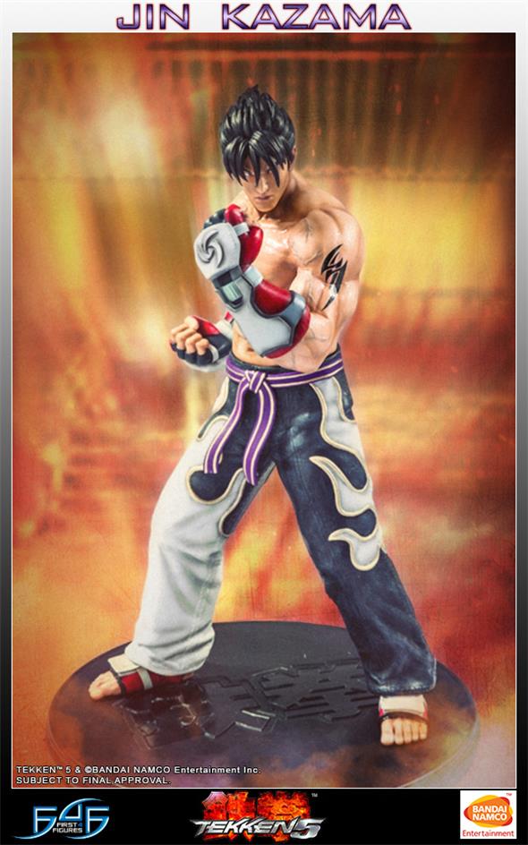 TEKKEN 5 - JIN KAZAMA STATUE