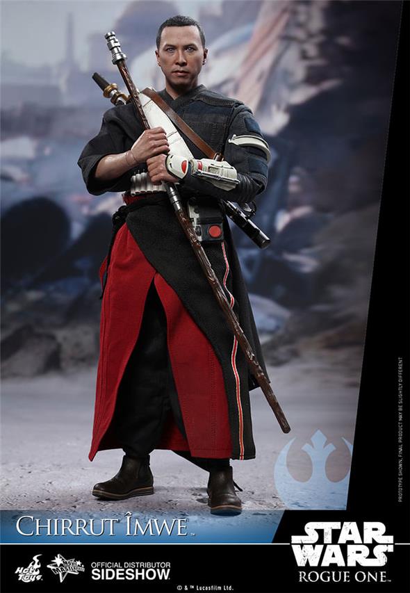 1/6 HOT TOYS - STAR WARS ROGUE ONE CHIRRUT IMWE DELUXE