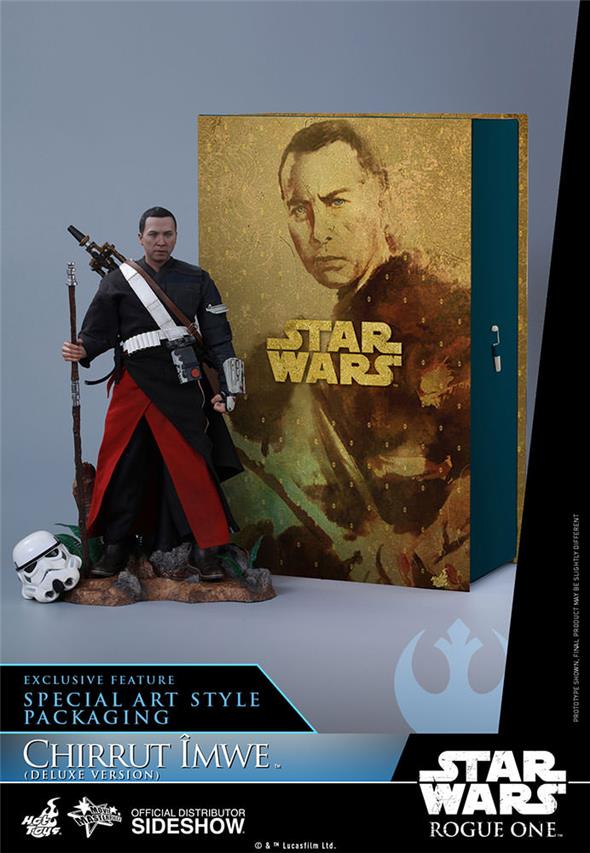 1/6 HOT TOYS - STAR WARS ROGUE ONE CHIRRUT IMWE DELUXE