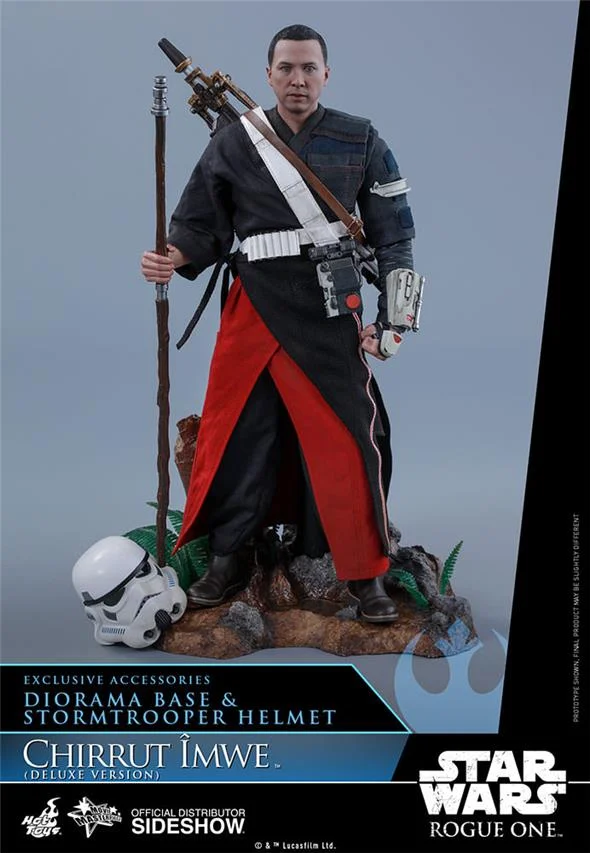 1/6 HOT TOYS - STAR WARS ROGUE ONE CHIRRUT IMWE DELUXE