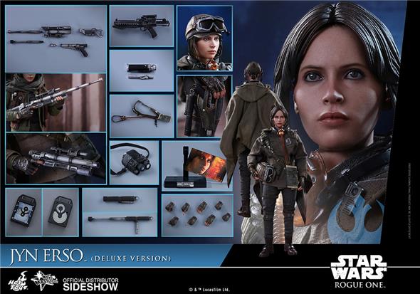 1/6 HOT TOYS - STAR WARS ROGUE ONE JYN ERSO DLX