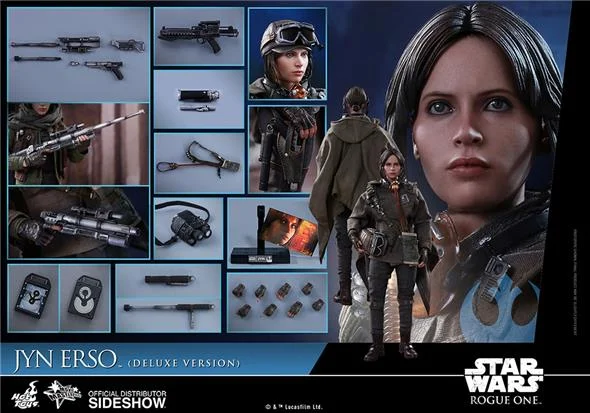 1/6 HOT TOYS - STAR WARS ROGUE ONE JYN ERSO DLX