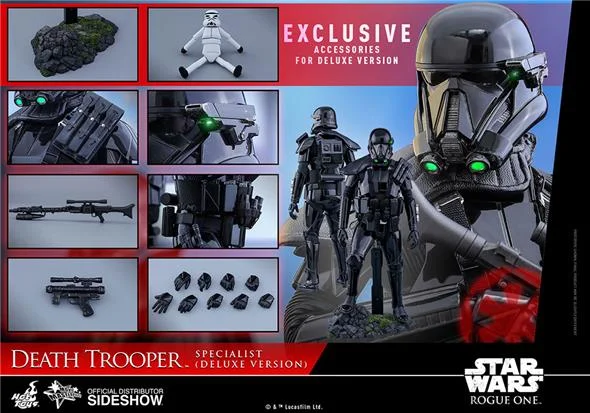 1/6 HOT TOYS - STAR WARS ROGUE ONE DEATH TROOPER SPEC DLX