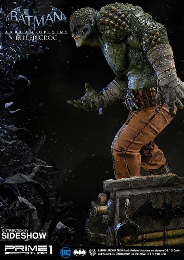 BATMAN ARKHAM ORIGINS - KILLER CROC STATUE