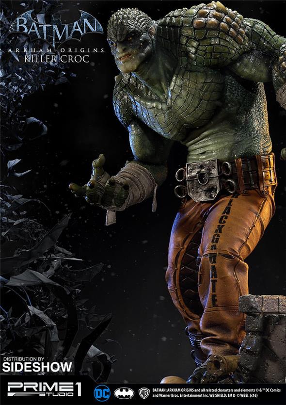 BATMAN ARKHAM ORIGINS - KILLER CROC STATUE