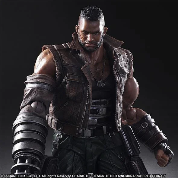 PLAY ARTS KAI - FINAL FANTASY VII REMAKE KAI BARRET WALLACE