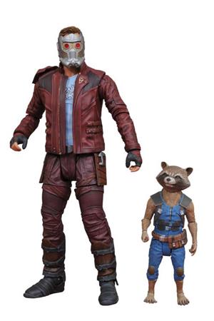 DIAMOND SELECT - GOTG 2 STAR-LORD & ROCKET