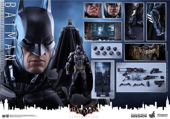 1/6 HOT TOYS - BATMAN ARKHAM KNIGHT BATMAN
