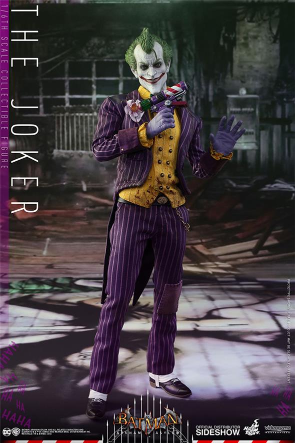 1/6 HOT TOYS - BATMAN ARKHAM ASYLUM JOKER