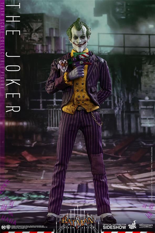 1/6 HOT TOYS - BATMAN ARKHAM ASYLUM JOKER