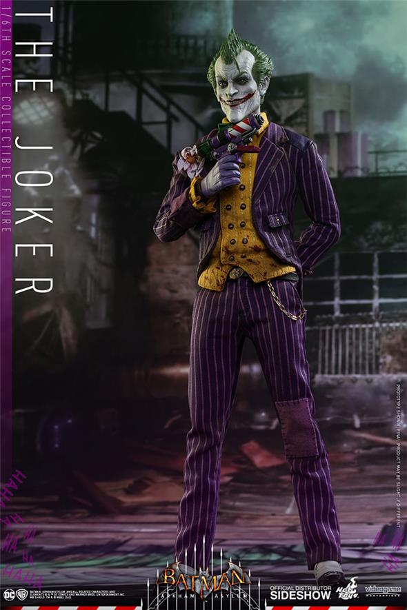 1/6 HOT TOYS - BATMAN ARKHAM ASYLUM JOKER