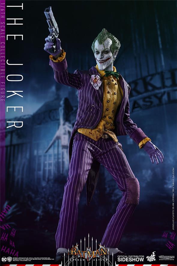 1/6 HOT TOYS - BATMAN ARKHAM ASYLUM JOKER