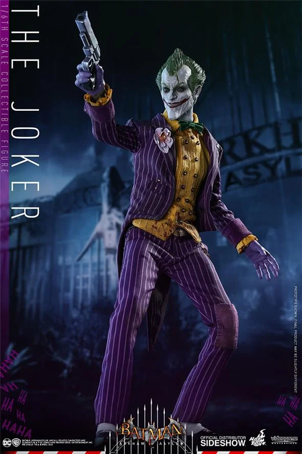 1/6 HOT TOYS - BATMAN ARKHAM ASYLUM JOKER