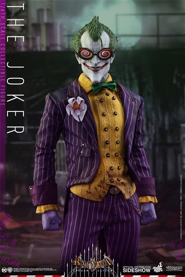1/6 HOT TOYS - BATMAN ARKHAM ASYLUM JOKER