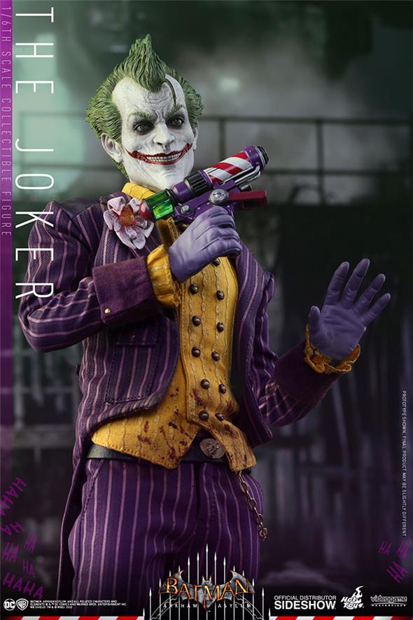 1/6 HOT TOYS - BATMAN ARKHAM ASYLUM JOKER
