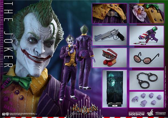 1/6 HOT TOYS - BATMAN ARKHAM ASYLUM JOKER