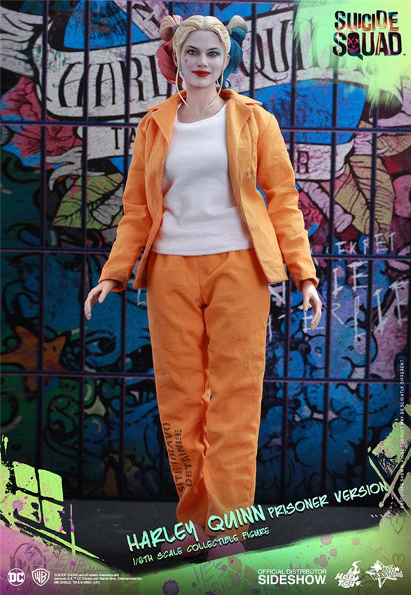 1/6 HOT TOYS - SUICIDE SQUAD HARLEY QUINN PRISON