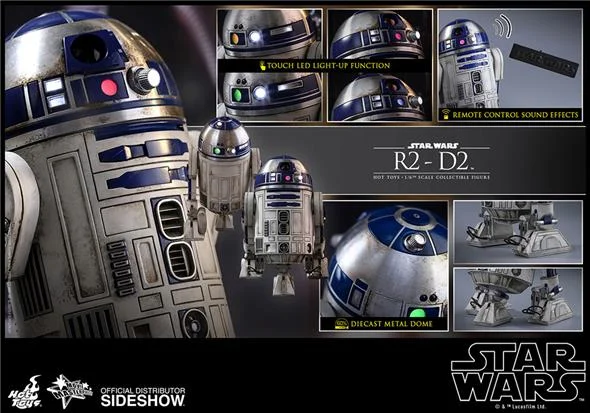 1/6 HOT TOYS - STAR WARS EP. VII R2-D2
