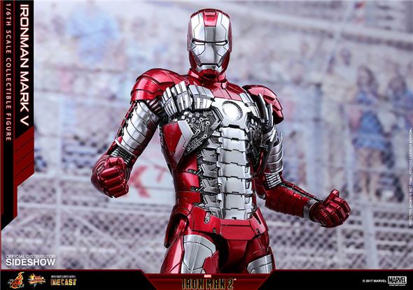 1/6 HOT TOYS - IRON MAN MARK 5 DIECAST FIGURE