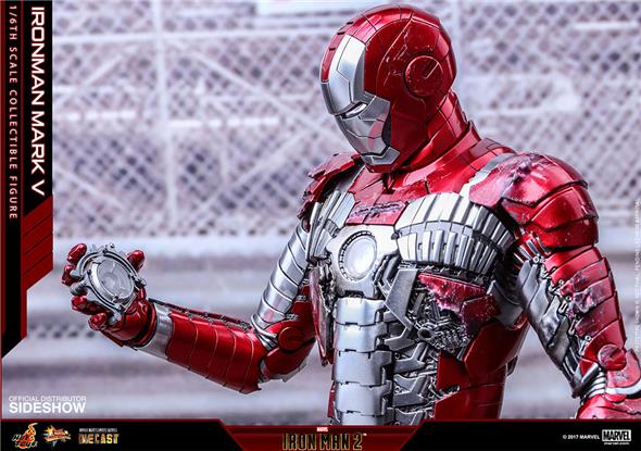 1/6 HOT TOYS - IRON MAN MARK 5 DIECAST FIGURE